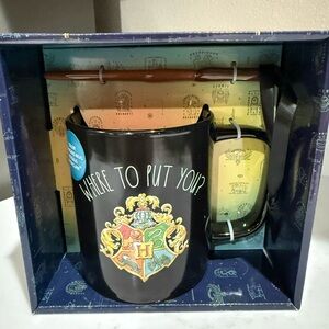 Rae Dunn x Harry Potter Color-changing (Ravenclaw) Mug with wand